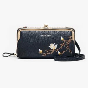 Forever Savour embroidered crossbody